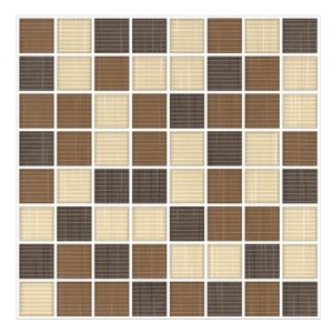 Cersanit - Trenza - Trenza Mozaika Beige - Siena - Brown